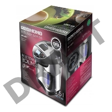Термопот Redmond RTP-M801 3.5л. 750Вт серебристый/черный