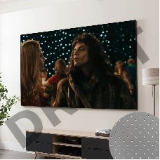 Экран Cinema S'OK SCPSFR-298x168PG Pro 135'' 16:9 настенный, постоянного натяжения, акустическое плотно Perforated Gray, черная рамка 1см