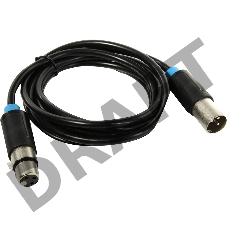 Кабель Vention аудио XLR M/XLR F - 2м BBFBH