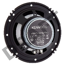 Колонки автомобильные Kenwood KFC-S1656 330Вт 87дБ 4Ом 16см (6.5дюйм) (ком.:2кол.) коаксиальные двухполосные
