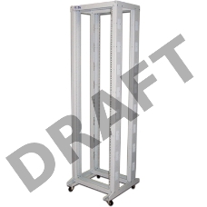 Стойка двухрамная 47U, 600x1000, серая