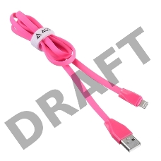 USB кабель ACD-Life Lightning ~ USB-A TPE, 1м, маджента (ACD-U920-P5M)