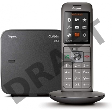 Р/Телефон Dect Gigaset CL660A черный автооветчик АОН