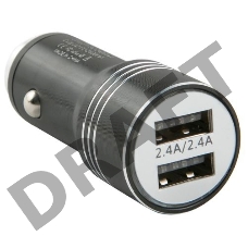 Автомобильное зар./устр. Redline AC-5 2.4A черный (УТ000016521)