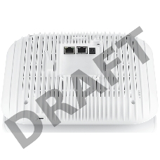 Гибридная точка доступа Zyxel NebulaFlex Pro WAX650S, W-Fi 6, 802.11a/b/g/n/ac/ax (2,4 и 5 ГГц), MU-MIMO, Smart Antenna, внутренние антенны 4x4, до 1200+2400 Мбит/с, 1xLAN 5GE, 1xLAN GE, PoE, защита о