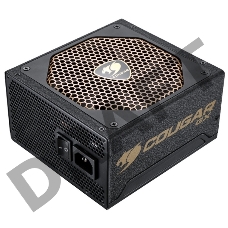 Блок питания Cougar GX 800 (Модульный, Разъем PCIe-4шт,ATX v2.31, 800W, Active PFC, 140mm Fan, 80 Plus Gold) [GX800] Retail