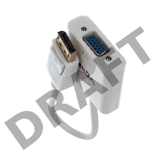 Кабель VCOM CG603 Кабель-переходник DisplayPort M-> VGA F  0.15м 