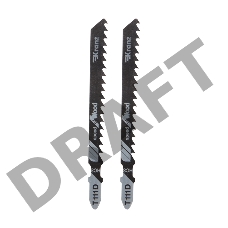 Пилка для электролобзика по дереву KRANZ T111D 100 мм 6 зубьев на дюйм 6-60 мм (2 шт./уп.) 