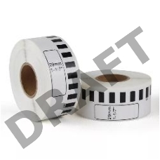 Лента Sakura DK11203 для Brother QL1060N/QL700/QL720NW/QL550/QL570/QL580N/QL1050/QL500/QL710W/QL650TD/QL570VMQL-500A/QL-560/QL-570VM/QL-650TD/QL-800/QL-810W/QL-820NBW, черный на белом, 17мм/87м, наклейка