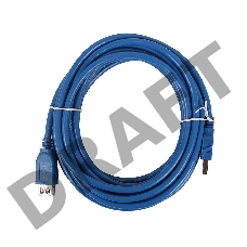 Кабель AM/AF USB3.0 5.0м VCOM удлинитель USB 3.0, VUS7065-5M