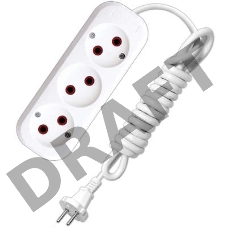 UNIVersal Удлинитель У6-639 М ПВС 2x0,75 3гн. 5м 639М-05