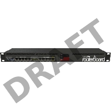 Маршрутизатор MikroTik RB2011UiAS-RM RouterBOARD 2011UiAS-RM with 1U rackmount case and power supply
