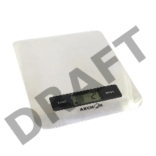 Весы кухонные электронные Аксион ВКЕ-22, до 5кг., часы. таймер. термометр, настен. и настольная установка. Материал (корпус) — пластмасса.