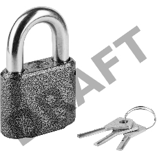 Замок навесной, дисковый механизм секрета, ВС2М1-01