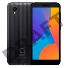 Смартфон Alcatel 5033FP 1 32Gb 1Gb черный моноблок 3G 4G 2Sim 5