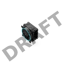 Кулер PCCooler GI-X6B S775/1151/55/56/AM2/2+/AM3/AM4/FM1/2/754/939/940 (24 шт/кор, TDP 195W, вент-р 120мм с PWM, Blue LED FAN, 5 тепловых трубок 6мм, 800-1800RPM, 30,5dBa)