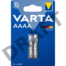 Батарейка Varta AAAA/25A/LR61/LR8D425 BL2 Alkaline 1.5V (04061) (2/20/100)