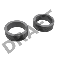 Набор резинок для роликов захвата Lexmark MS31x/MS41x/MS510/MX310/MX410/MX51x, 2шт  (41X0918/41X0547/40X8296)