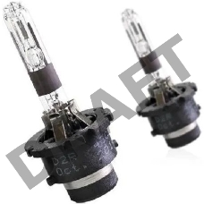 Лампа автомобильная ксеноновая Sho-Me D2R 5000K D2R 12В 35Вт (упак.:2шт)