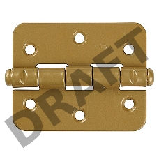 Петля накладная стальная 