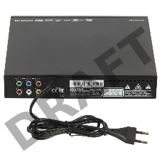 Плеер DVD Hyundai H-DVD100 черный ПДУ