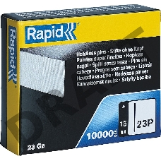 Гвозди RAPID 15 мм супертвердые, закаленные тип 23P, 10000 шт