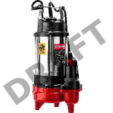 Насос фекальный погружной ЗУБР НПФ-750  750Вт, пропускная способность 310 л/мин,напор 14 м,чугунный