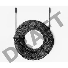 Активный оптоволоконный кабель Wize WHD20-DD-K-20 AOC HDMI 2.0 D-D (M-M), длина 20 м.