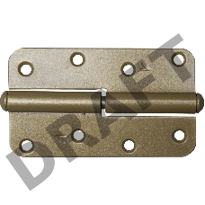 Петля накладная стальная 