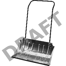 Движок снеговой СИБИН 421859  снеговая 410х750мм 3200гр