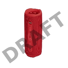 Портативная акустика JBL Flip 6 красный Bluetooth 5.1, время воспроизведения музыки 12 ч, емкость аккумулятора 4800 mAh, время заряда 2,5 ч