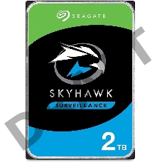 Жесткий диск Seagate Original SATA-III 2Tb ST2000VX015 Video Skyhawk (5400rpm) 256Mb 3.5