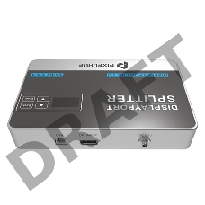 Видео разветвитель DisplayPort 4K 1-3 (4K/60 4:4:4, plug and play, Вход DP 1.2; Выход DP 1.2 - 3 шт.)