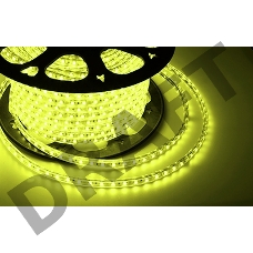 LED лента 220 В, 13х8 мм, IP67, SMD 5050, 60 LED/m, цвет свечения желтый