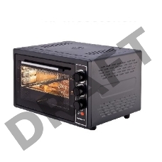 Мини-печь KRAFT KF-MO3804RKBL черный Мощность 1500(Вт),Объем 38(Л),Напряжение 220-240(В),Максимальная температура 320(°С),Внутренняя подсветка,Конвекция,Вертел,Таймер отключения 90(Мин)