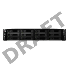 СХД стоечное исполнение 12BAY 2U NO HDD USB3 RS3618XS SYNOLOGY