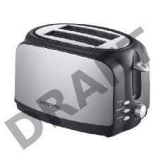 Тостер Endever Skyline ST-121 стальной, мощность -900 Вт, 3 режима работы, 7 регулировок поджаривания, 2 отсека для загрузки тостов, автоцентрирование тостов, механический тип управления, LED-подсветка на кнопках, термоизолированный корпус, отсек для хран