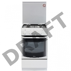 Плита Комбинированная De Luxe 5040.21гэ КР ЧР белый