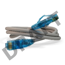 Патч-корд Hyperline PC-LPM-UTP-RJ45-RJ45-C6-5M-LSZH-GY Патч-корд U/­UTP, Cat.6, LSZH, 5 м, серый