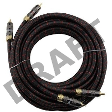 Кабель Ural RCA -SY5M Symphony 5м межблочный кабель 2RCA-2RCA безкислородная медь (упак.:1шт)