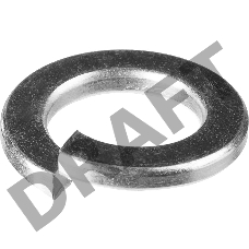 Шайба DIN 127 пружинная, 10 мм, 18 шт, оцинкованная, ЗУБР