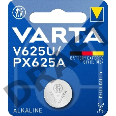 Батарейка Varta ELECTRONICS LR9/625 BL1 Alkaline 1.55V (4626) (1/10/100)
