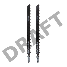 Пилка для электролобзика по дереву KRANZ T344D 152 мм 6 зубьев на дюйм 8-100 мм (2 шт./уп.)