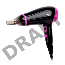 Фен Magnit RMH-1170 черный-пурпур