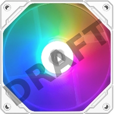 Вентилятор ID-Cooling NO-12015-XT ARGB SNOW 120x120x15mm 4-pin 14-31dB LED Ret