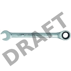 Ключ MATRIX 14806  комбинированный трещоточный 13мм CrV зеркальный хром professional