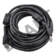 Кабель HDMI-HDMI ver1.4 19M/19M 10м, плетеная оболочка, позолоченные контакты Blister box Ningbo