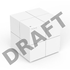 Tenda nova MW6 ( 3 роутера) АС1200 Двухдиапазонная Wi-Fi Mesh система, 2 порта gigabit ethernet RJ45