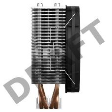Кулер be quiet! SHADOW ROCK SLIM 2 / 160W TDP, 23.7dBA, 135mm fan / BK032
