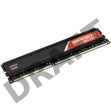 Память AMD 8GB  DDR4 2666MHz DIMM (R748G2606U2S-UO) Performance Series, 1.2V, Non-ECC, CL16, Bulk